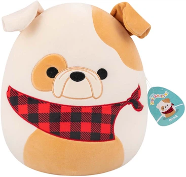 Мягкая игрушка Squishmallows Брок Бульдог 30 см 4530427 (191726912378)