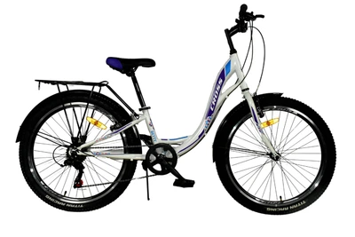 Велосипед Cross Betty 24 "11" Білий-Фіолетовий