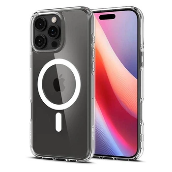 Чохол панель Spigen OEM GC Ultra Hybrid Crystal with MagSafe MagFit для Apple iPhone 16 Pro Max Transparent
