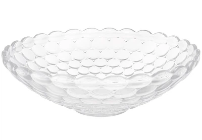 Блюдо для фруктов из прозрачного стекла Bauble D30*10см 992-107