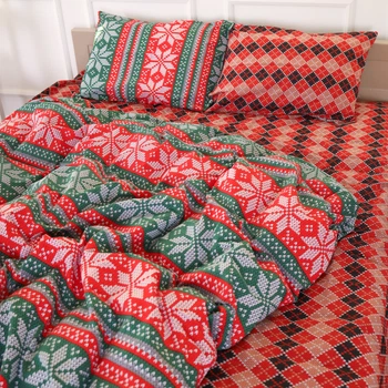 Комплект постельного белья MirSon Бязь 17-0659 Christmas 143 x 210 см (2200009612657)