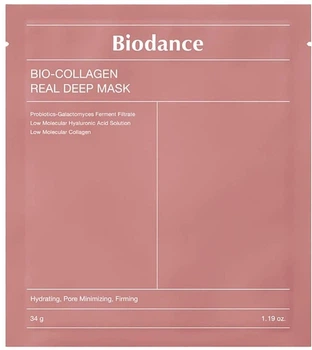 Ночная гидрогелевая маска Biodance Bio Collagen Real Deep Mask с коллагеном 34 г