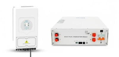 Комплект резервного питания Deye - Инвертор 5 кВт + АКБ SE-G5.1 Pro-B 5.1 кВт LiFePO4 100Ah