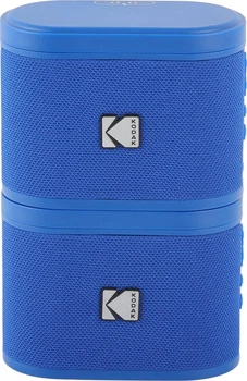 Głośnik przenośny Kodak Soundbrix Bluetooth 5W 2 szt. Backstage Blue (4895218340668)