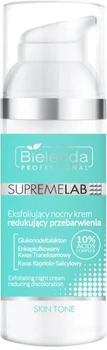 Нічний крем для обличчя Bielenda Professional Supremelab Skin Tone для зменшення пігментації 50 мл (5902169062163)