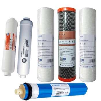 Набор AQUAFILTER для систем обратного осмоса PP20-BL-PP5 - Постфильтр - Минерализатор - Мембрана Vontron 75