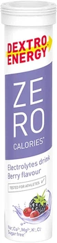 Спортивний напій Dextro Energy ZERO Calories (20 таблеток по 4 г), Електролітні шипучі таблетки без цукру, Ягода