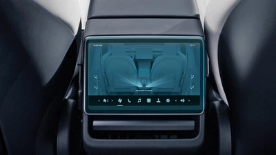 Захисне скло Pixsel на задній клімат TESLA MODEL Y - 8.7“ 2025 - (гібридне глянець)