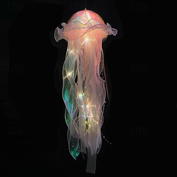 Світильник нічник Медуза Jellyfish lamp AND HA-113 3 режими свічення з постійним, від 3 батарейок-таблеток, пластикова