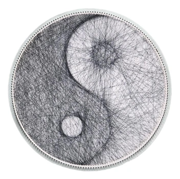Картина нитками ArtLover Инь-Янь string art 45 см