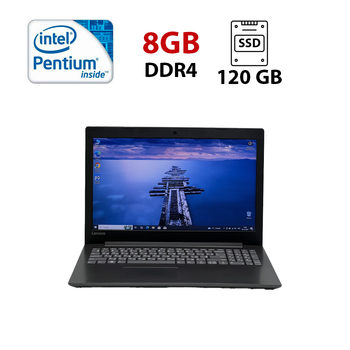 Ноутбук Б-класс Lenovo IdeaPad 330-151GM / 15.6" (1366x768) TN / Intel Celeron N4000 (2 ядра по 1.1 - 2.6 GHz) / 8 GB DDR4 / 120 GB SSD / Intel UHD Graphics 600 / WebCam б/у