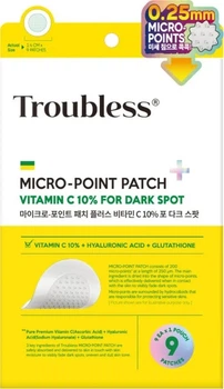 Точкові пластирі Troubless Micro-Point Patch Plus Вітамін C 10% від недосконалостей 9 шт (8809573487346)