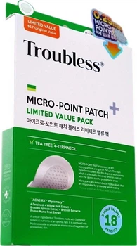 Точкові пластирі Troubless Micro-point Patch Plus Limited від недосконалостей 18 шт (8809573487322)