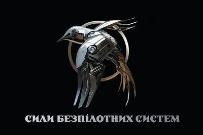 Флаг Силы беспилотных систем (вариант 2) 600х900 мм