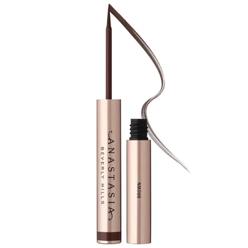 Водостойкая матовая коричневая жидкая подводка для глаз Anastasia Beverly Hills Waterproof Matte Liquid Eyeliner Brown 2.4 мл