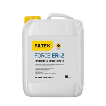 Siltek ER-2 Force Ґрунтівка зміцнююча (10 л)