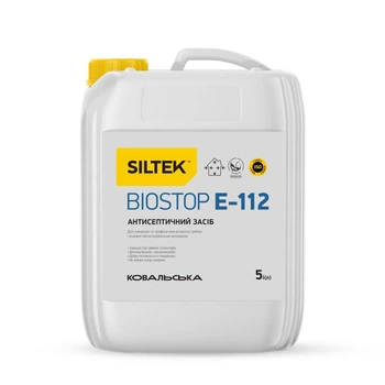 Siltek E-112 Biostop Засіб антисептичний для мінеральних поверхонь (5 л)