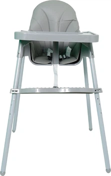 Krzesełko do karmienia Hedo regulowane Szare (5904041148026)