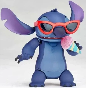 Фигурка Стич с аксессуарами и сменными частями Stitch из мультфильма Лило и Стич 10 см