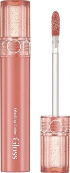 Блиск для губ Rom&nd Glasting Color Gloss Peach Sparkle з аплікатором 4 г (8800258080555)
