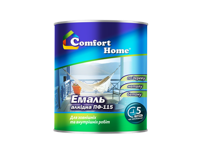 Эмаль алкидная Comfort ПФ-115 (красная) 2,8 кг