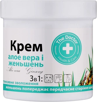 The Doctor Health & Care Домашний Доктор Крем алое вера та женьшень
