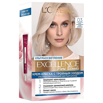 Стойкая крем-краска для волос L'Oreal Paris Excellence Creme тон 03