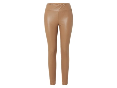 Легинсы с искусственной кожы для женщины Esmara LYCRA® 450812 42(M) Бежевый