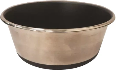 Миска металева Have a Pet Black/White 900 мл 258170 (5905546337786)