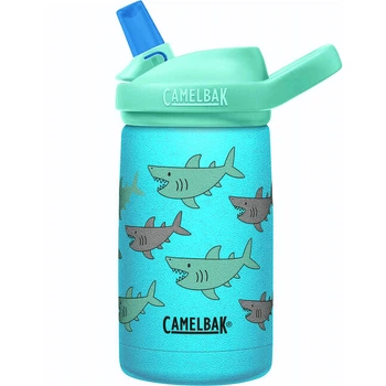 Дитяча сталева термопляшка Camelbak Kids Eddy 0.4L Stainless Steel Insulated (колір School Of Sharks)