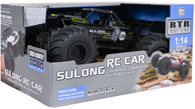 Samochód zdalnie sterowany ZRC.SL-399A Crawler RACING Czarny (5903864988871)