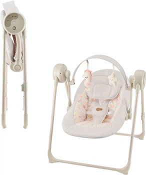 Крісло-гойдалка Kinderkraft Swingee Beige (KBSWIN00BEG0000)