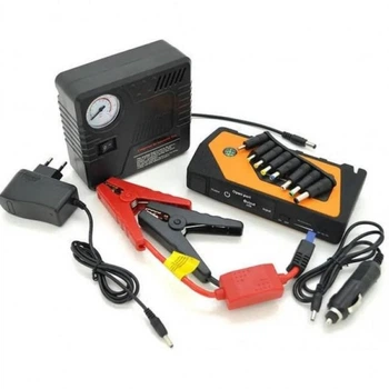 Пусковое автомобильное устройство JUMP STARTER 9980mAh компрессор