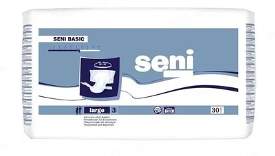 Подгузники для взрослых Seni Basic L (100-150 см) 30 шт.