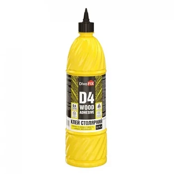 Клей столярный профессиональный DivoFIX D4 0.75 л