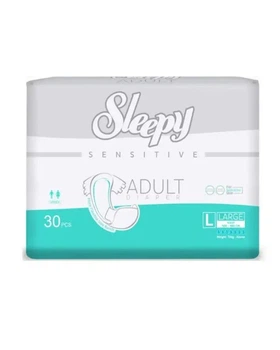 Подгузники для взрослых Sleepy Sensitive Adult L (100-150 см) 30 шт.