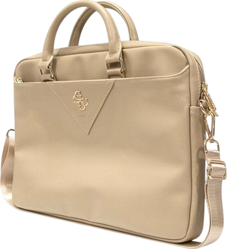 Сумка для ноутбука Guess Triangle 4G 16" Light Gold (GUCB15ZPGSTEGD)