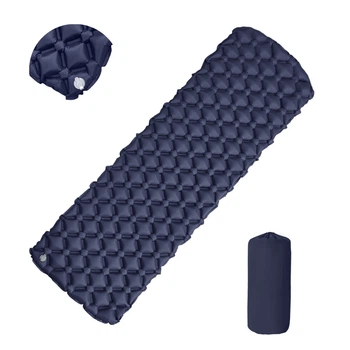 Надувний карімат Navy Blue – компактний матрац для кемпінгу чи туризму