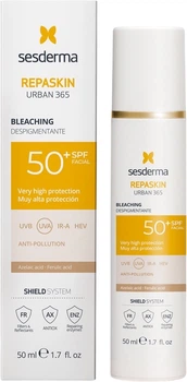 Солнцезащитный крем Sesderma Repaskin Urban 365 Bleaching SPF 50+ 50 мл (8429979482150)