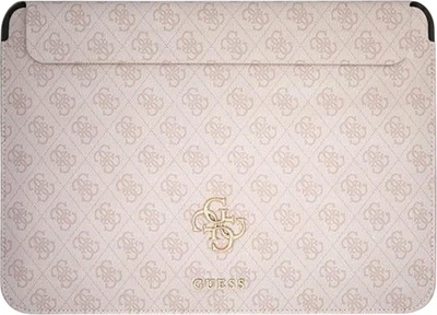 Чохол для ноутбука Guess 4G Big Logo 13" Pink (3666339005351)