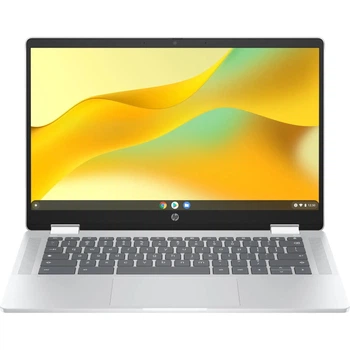 Ноутбук HP Chromebook x360 (198828598608) Сріблястий / 14" IPS HD / Intel Processor N100 / RAM 4 ГБ / SSD 128 ГБ / Intel UHD Graphics
