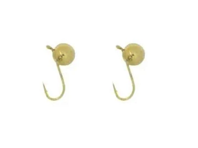 Мормишка FISHING ROI вольфрам Шар з вушком 4мм 0,62г gold