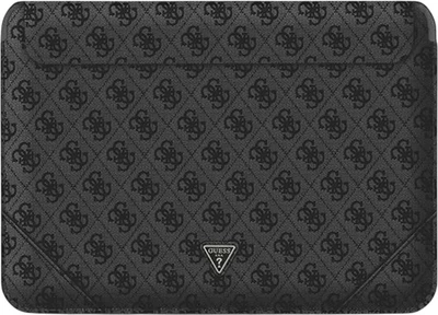 Чохол для ноутбука Guess 4G Uptown Triangle 16" Black (3666339039950)
