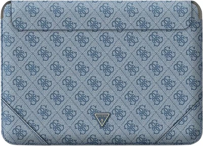 Чохол для ноутбука Guess 4G Uptown Triangle 16" Blue (3666339039998)