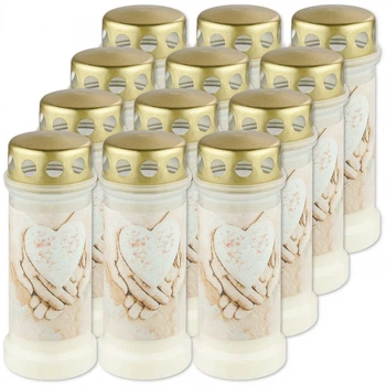 Набір лампадок Bolsius № 6 Руки 12 шт (8717847158093)