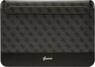 Чохол для ноутбука Guess 4G Stripe Metal Logo 14" Black (3666339110819)