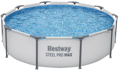Каркасний басейн Bestway 56408 Steel Pro 305 x 76 см Круглий (6942138981810)