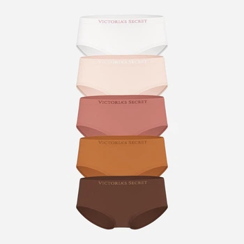 Набір трусиків хіпстерів жіночих Victoria's Secret Seamless Hiphugger 27166919 2XL 5 шт Комбінований (43652955162795)