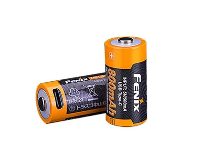 Акумулятор 16340 Fenix 800 UP mAh Li-ion Type-C