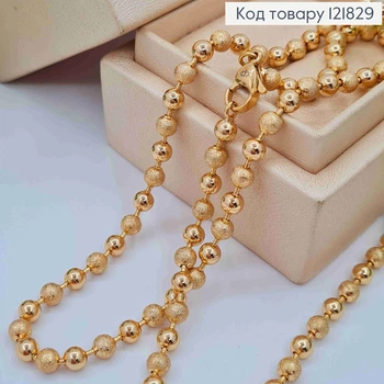 Цепочка плетения КУЛЬКАМ, ширина 4мм, длина 49см, Xuping 18K
